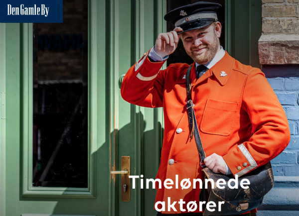 Timelønnede aktører søges til Den Gamle By dask nyhed