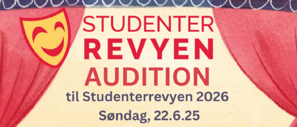 Studenterrevyen 2026 søger skuespillere! - Legendarisk revy! dask nyhed